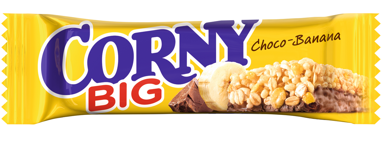 CORNY Big müsli tyčinka banánová 24 x 50 g