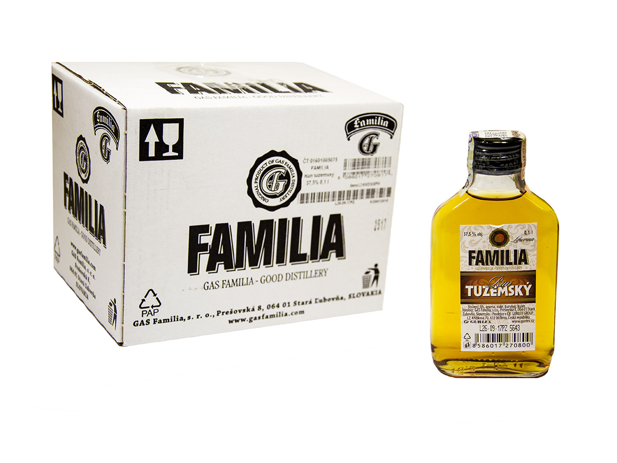 Familia GAS Tuzemský Run 37,5% 100 ml (min. obj. 12 ks)