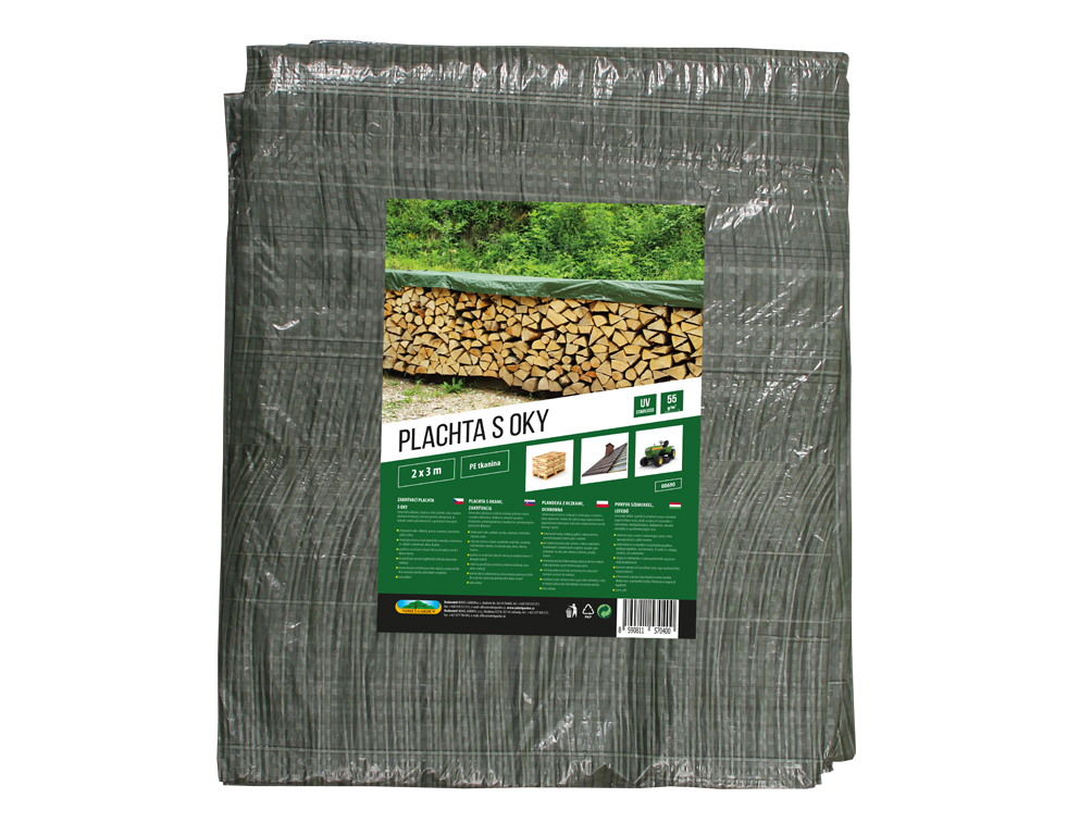 Plachta kašírovaná 2x3m 70g 463249 zelená Nohel Garden 1ks
