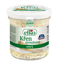 EFKO Chren strúhaný ostrý 165 ml / 60 g