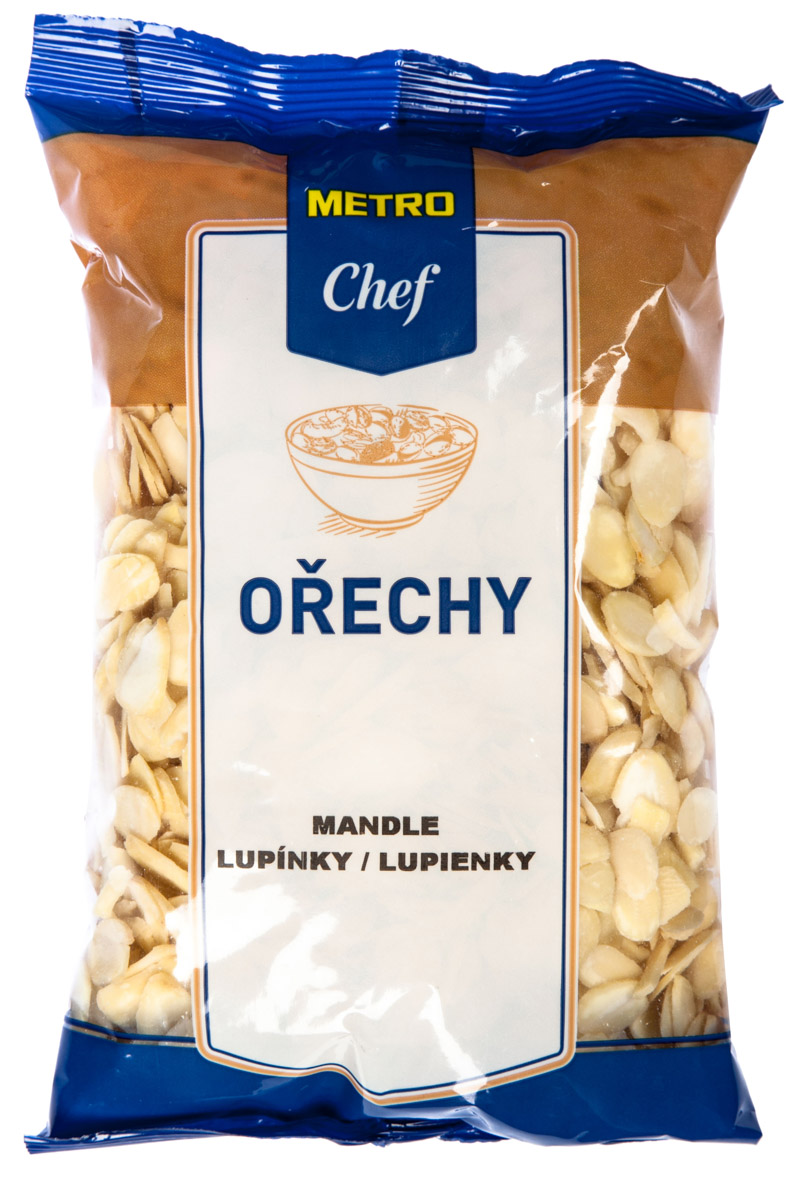 METRO Chef Mandle jadrá plátky US 220 g