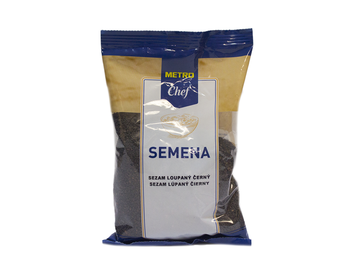 METRO Chef Sezam lúpaný čierny 250 g