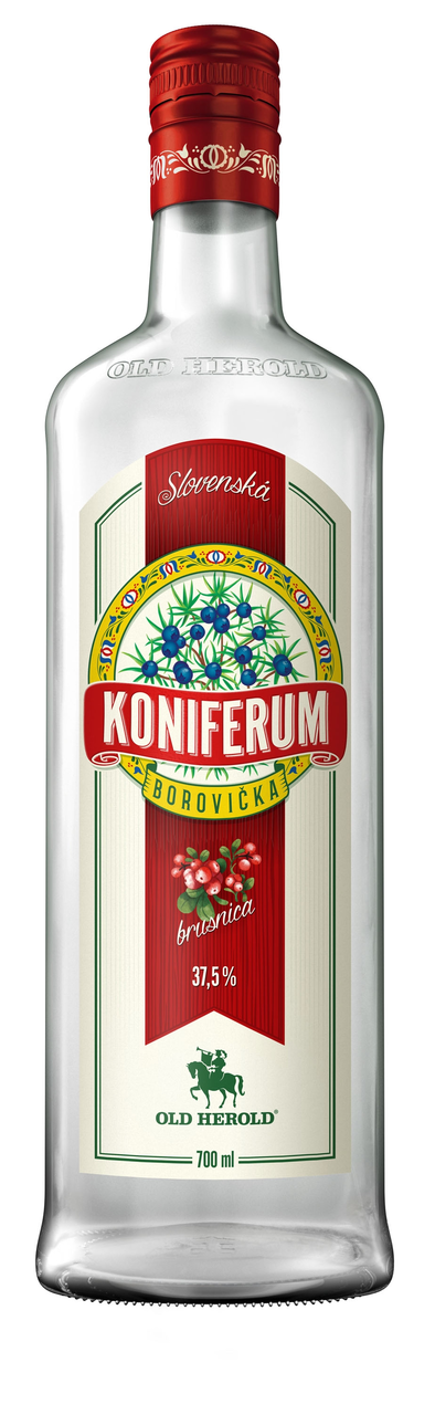 Old Herold Koniferum borovička brusnica 37,5 % 700 ml
