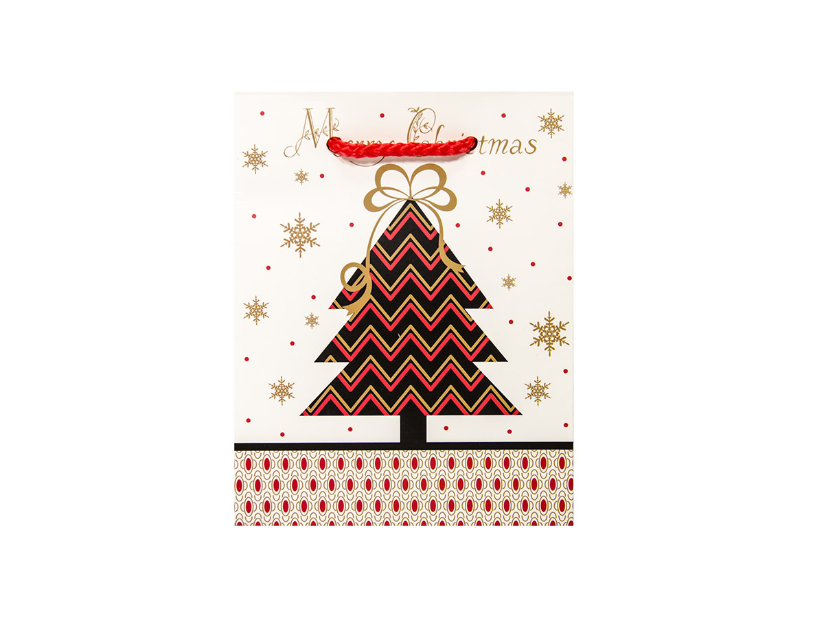 Flexio Taška na darčeky Vianočná S-220261 1 ks