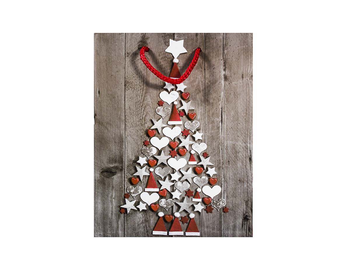 Flexio Taška na darčeky Vianočná M-208955 1 ks