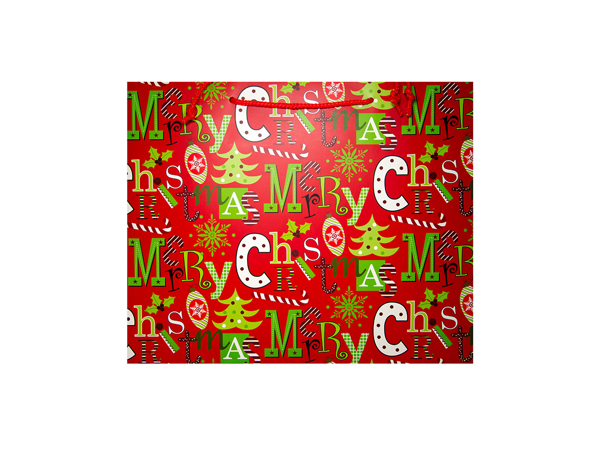 Flexio Taška na darčeky Vianočná SW-208967 1 ks