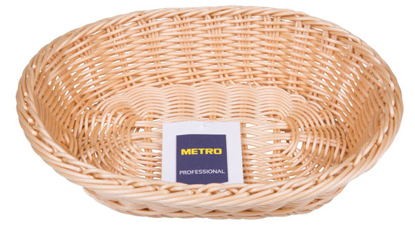 METRO PROFESSIONAL Košík ovál plast 27 cm 1 ks