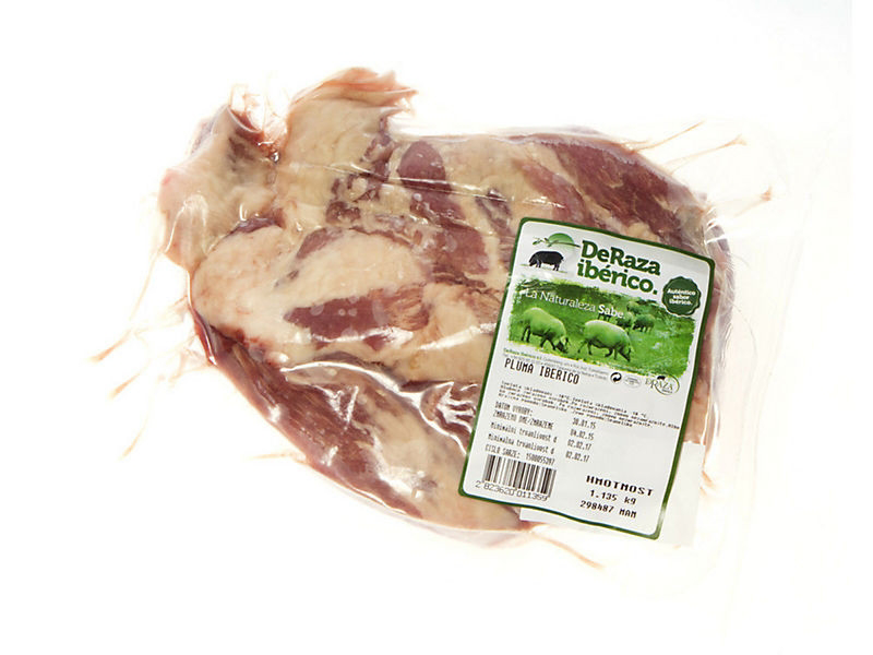Pluma Iberico mraz. váž. cca 1 kg