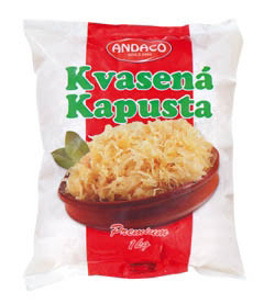 ANDACO Kapusta kyslá biela 70% SK 1 kg