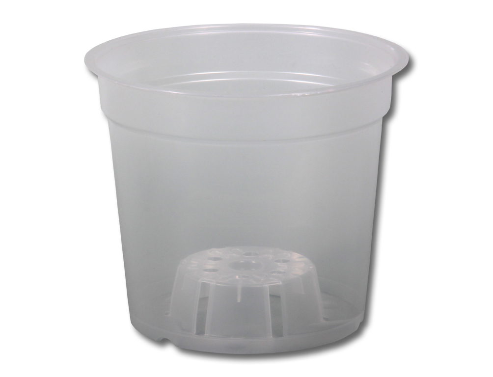 NOHEL-GARDEN Kvetináč na orchidey Acampe d 12cm transparentný Nohel Garden 1ks