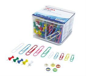 SIGMA Pripináčiky/ sponky mix farieb 620 ks