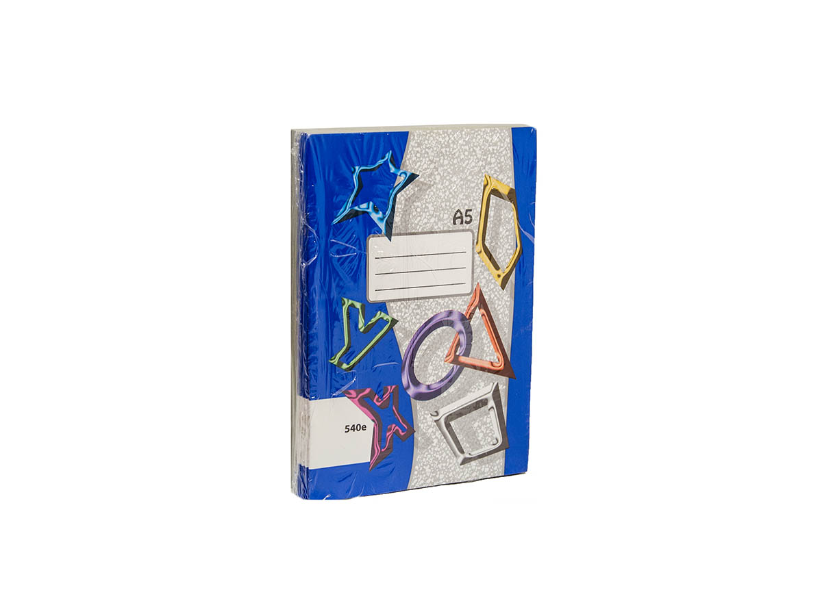 PAPÍRNY BRNO Zošit školský A5 540 40 listov čistý 1 ks