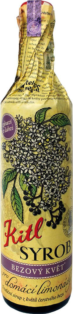 KITL Sirup bazový 500 ml SKLO