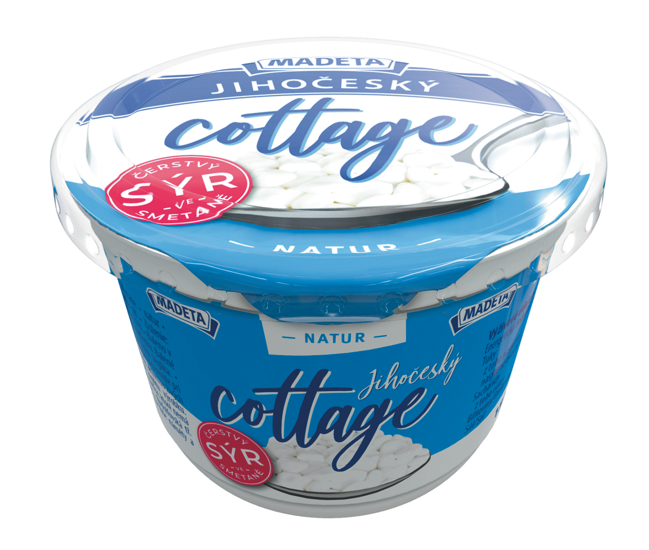 MADETA Jihočeský Cottage syr biely chlad. 150 g