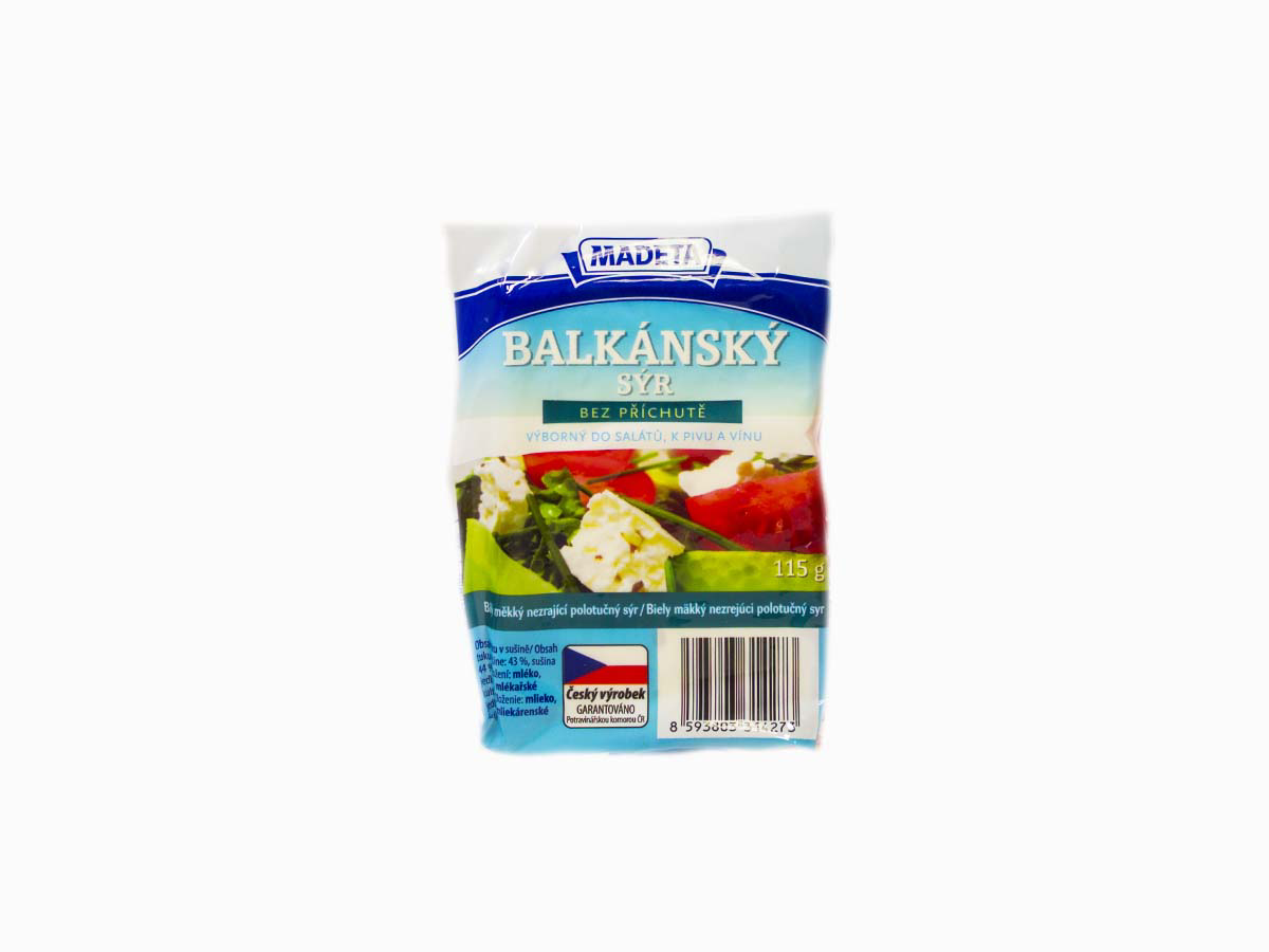 MADETA Balkánsky syr chlad. 115 g