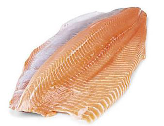 Losos atlantický filet trim D chlad. váž. cca 2,2-2,5 kg 