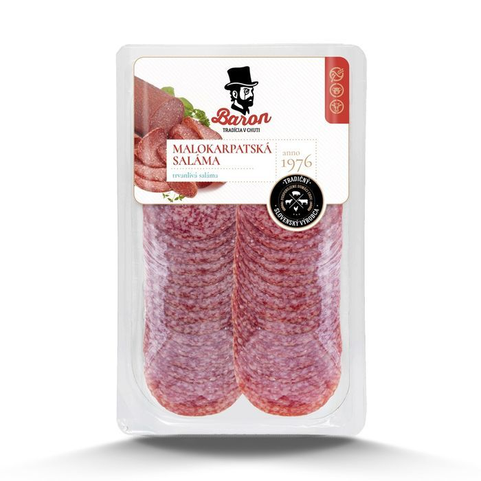 BARON Malokarpatská saláma nárez chlad. 100 g
