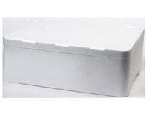 Box/Debna polystyrénová s vrchnákom nosnosť 5kg 1ks