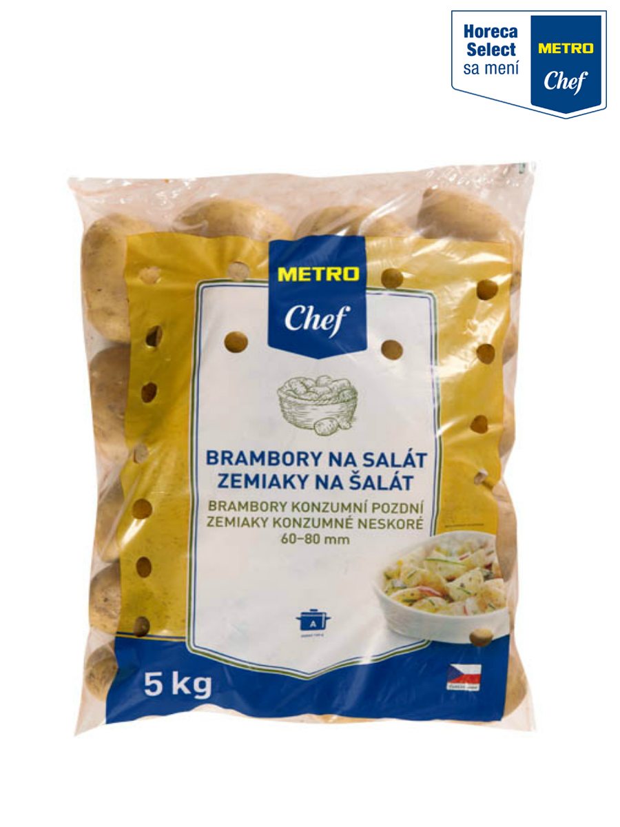 METRO Chef Zemiaky konzumné A 60/80 CZ čerstvé 5 kg
