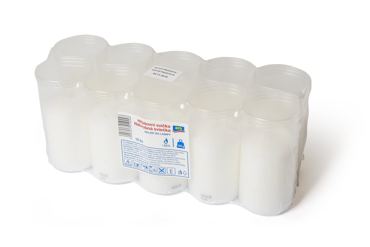 aro Vklad do lampy 10 x 145 g