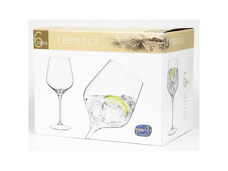 CRYSTALEX Pohár na víno Rebecca 540 ml 6 ks