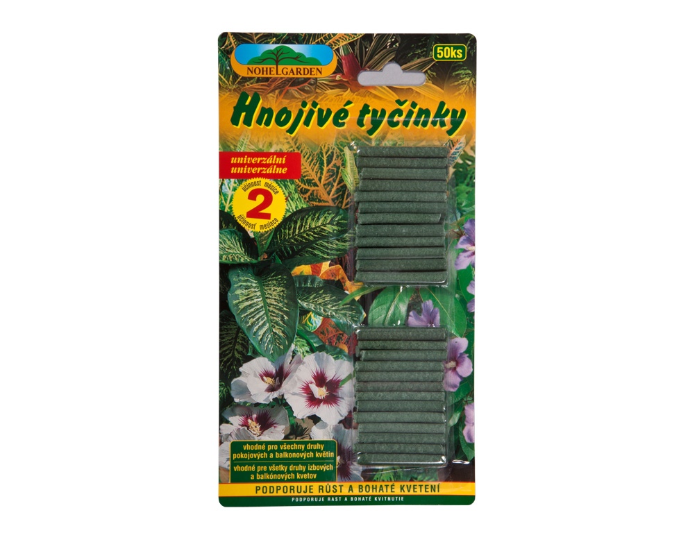 NOHEL-GARDEN Tyčinky univerzálne 50 ks