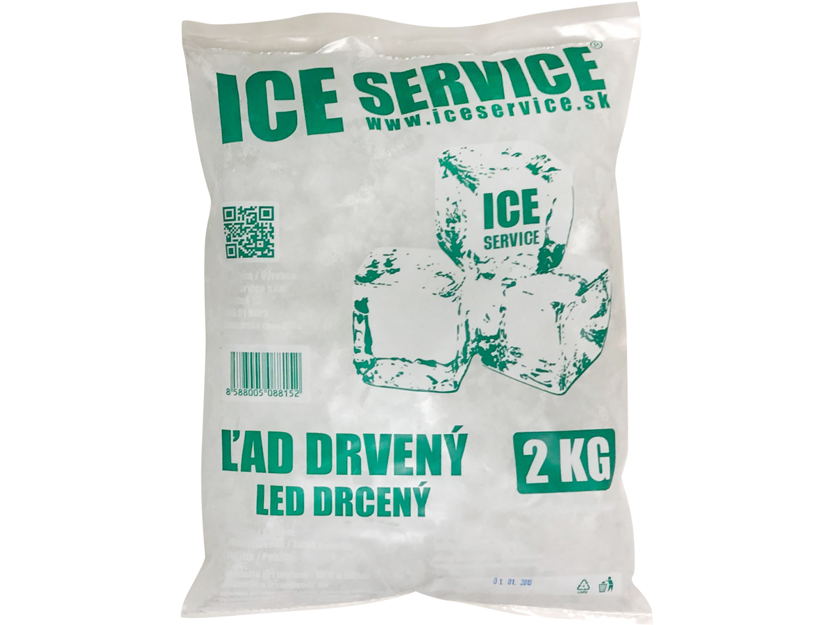ICE SERVICE Ľad mrazený drť 2 kg