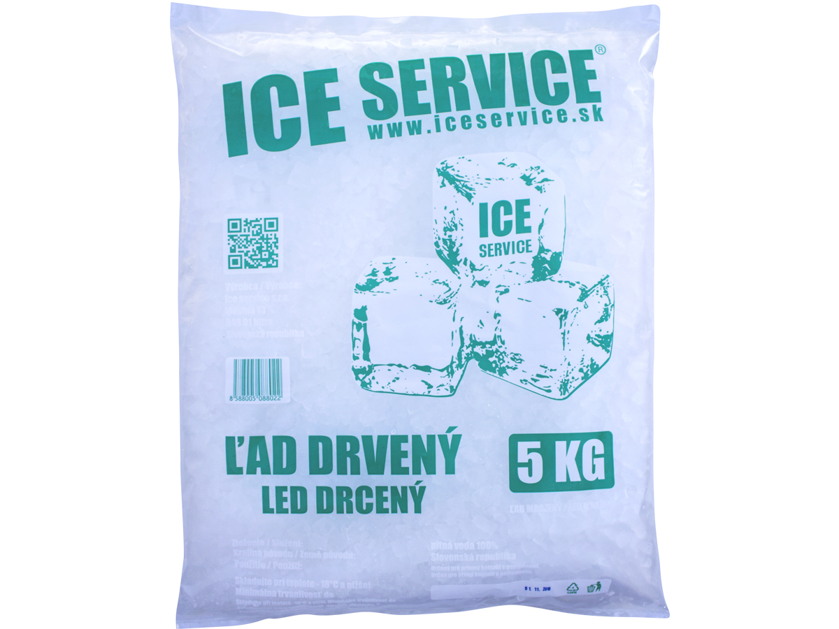 ICE SERVICE Ľad mrazený drť 5 kg