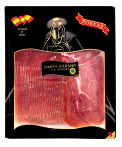 Jamon Serrano sušená šunka chlad. 500 g