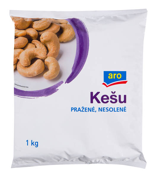 aro Kešu pražené nesolené 1 kg