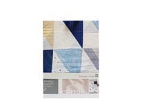 Obliečka krepová úprava Gots 140x220 cm modrá Tarrington House 1ks
