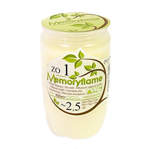 Sviečka náhrobná olejová 2,5-dňová 1ks