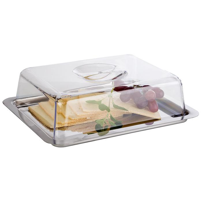 APS Podnos s poklopom 25 x 19 x 7 cm nerez 1 ks