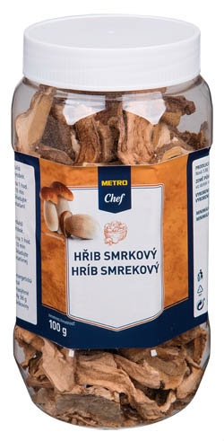 METRO Chef Hríb smrekový sušený 2-7 CN 100 g