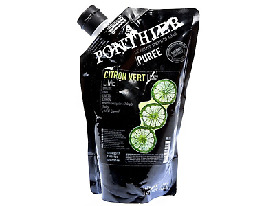 PONTHIER Pyré ovocné limeta chlad. 1 kg
