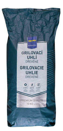 METRO PROFESSIONAL Premium Uhlie drevené 10 kg 1 ks