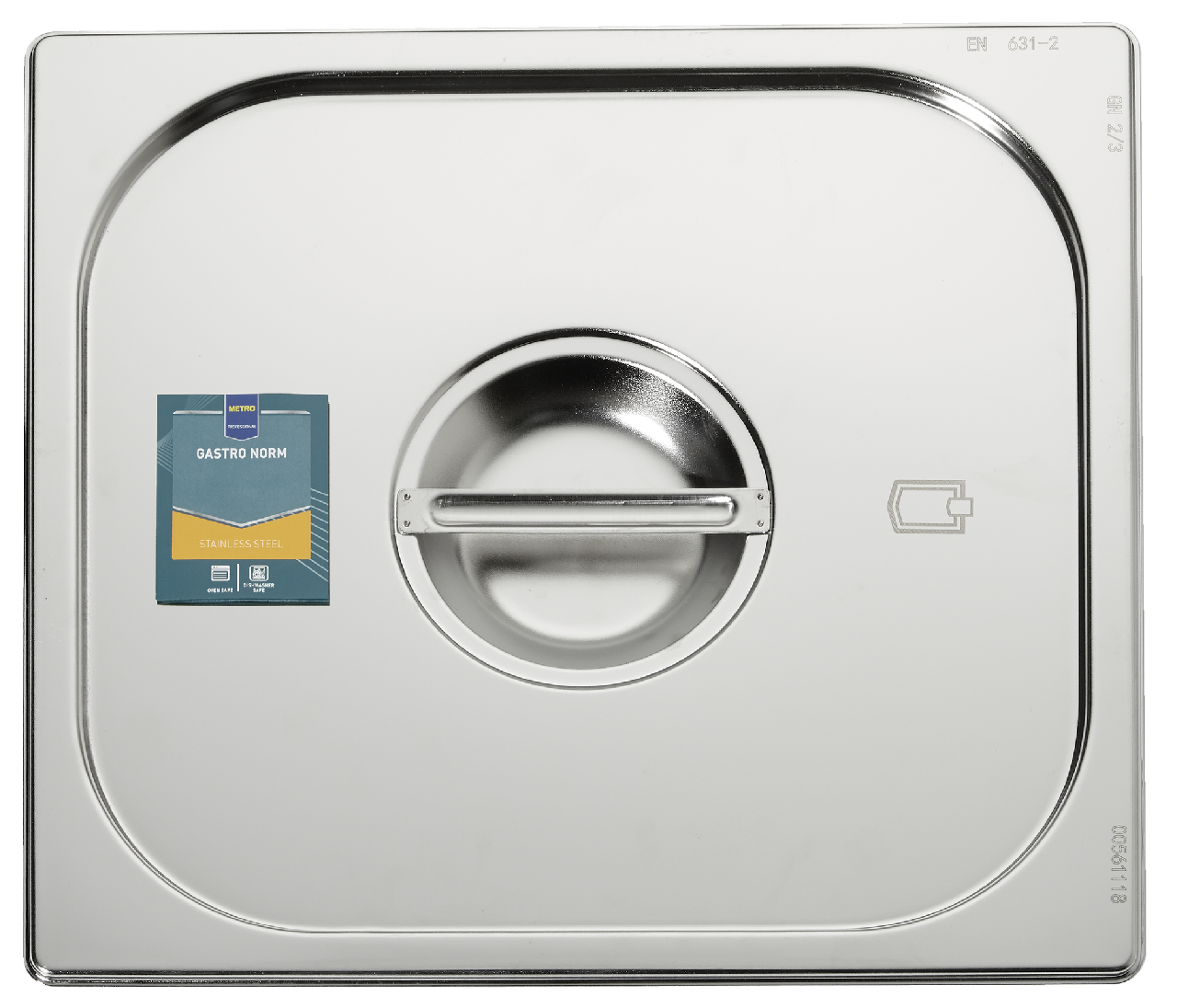 METRO PROFESSIONAL Veko na gastro nádobu GN 2/3 nerez 1 ks