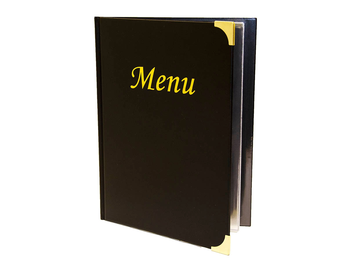 Securit Jedálny lístok Basic A4 čierny 1ks