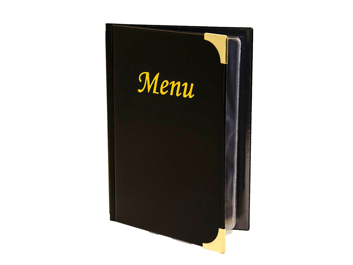 Securit Jedálny lístok Basic A5 čierny 1ks