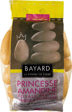 Zemiaky konzumné neskoré Amandine čerstvé 2,5 kg