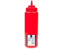 METRO PROFESSIONAL Fľaša s dávkovačom 1025 ml PE červená 1 ks