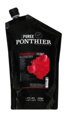 PONTHIER Pyré ovocné malina chlad. 2,5 kg