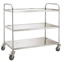 METRO PROFESSIONAL Servírovacií vozík 3 police GST1003 1 ks