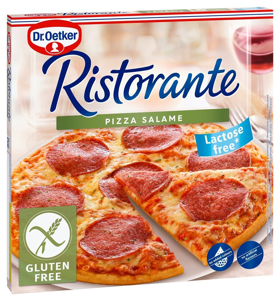 Dr. Oetker Ristorante Pizza salame gluten free mraz. 315 g
