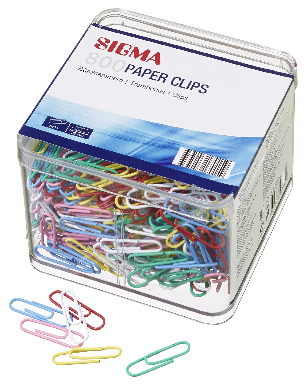 SIGMA Spony spisové 28 mm 800 ks