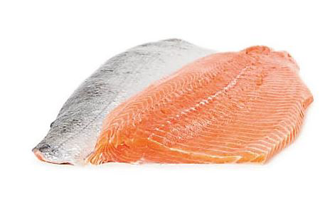 Losos atlantický fileta trim D chlad. váž. cca 1,8 - 2,1 kg