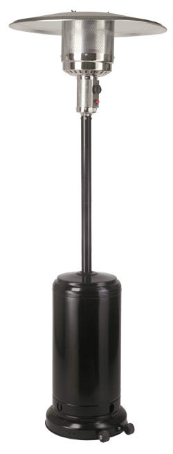 Vonkajší terasový ohrievač Etna čierny priem. 80cm, výška 220cm 1ks