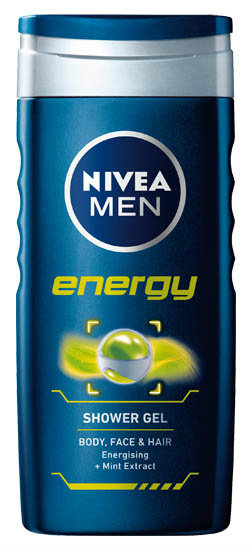 NIVEA Men Energy sprchový gél pánsky 250 ml