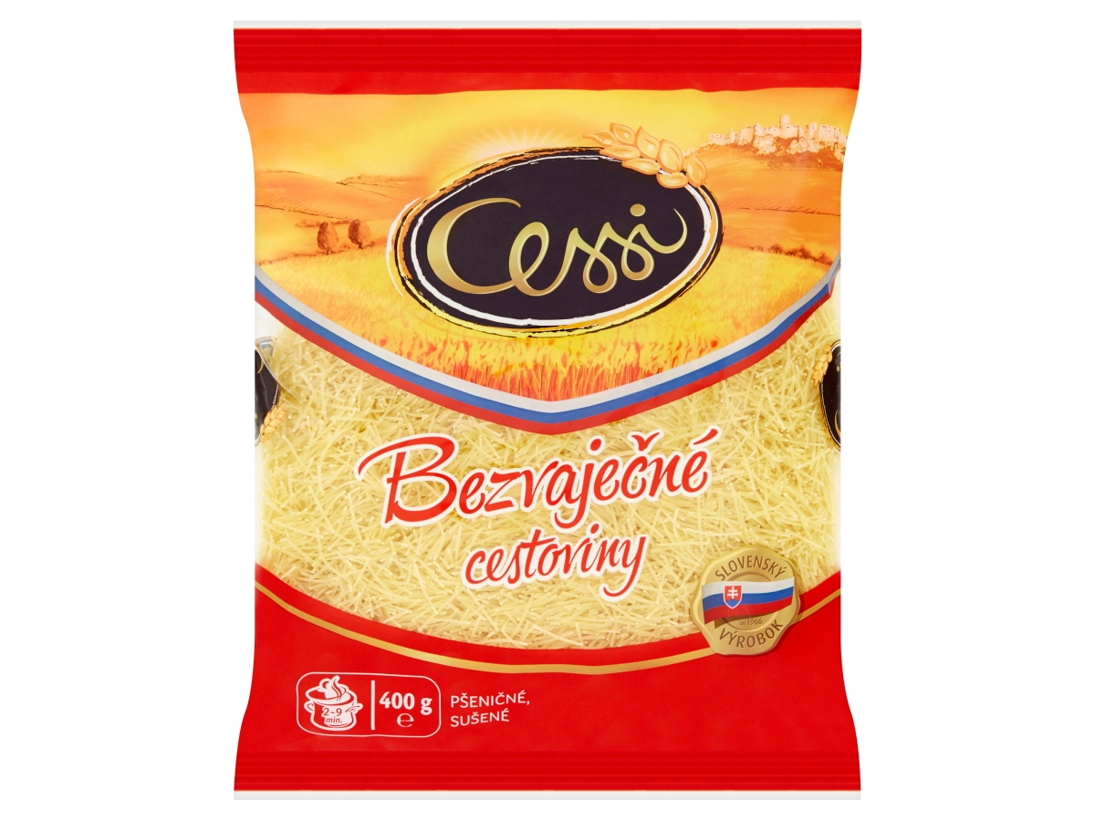 Cessi Niťovky bezvaječné cestoviny 6 x 400 g