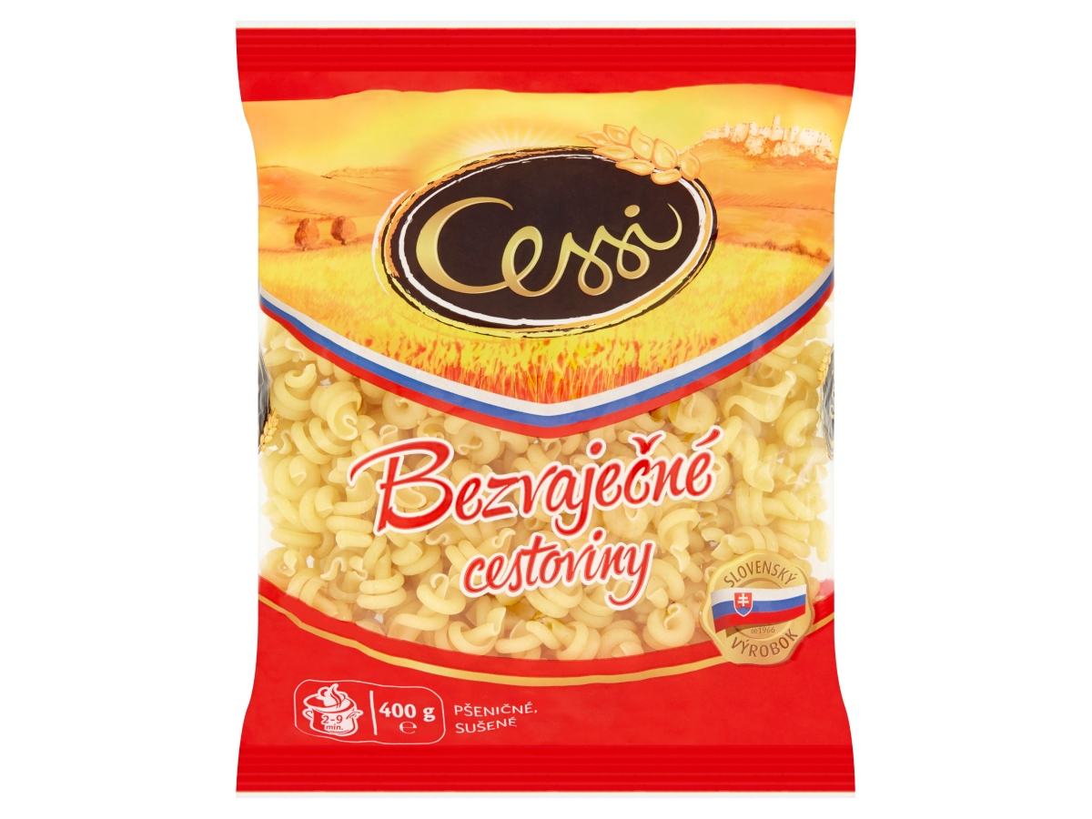 CESSI Turbanky bezvaječné cestoviny 6 x 400 g
